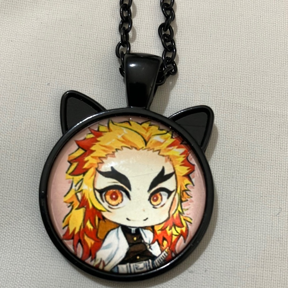 Kyojuro Rengoku Demon Slayer Necklace